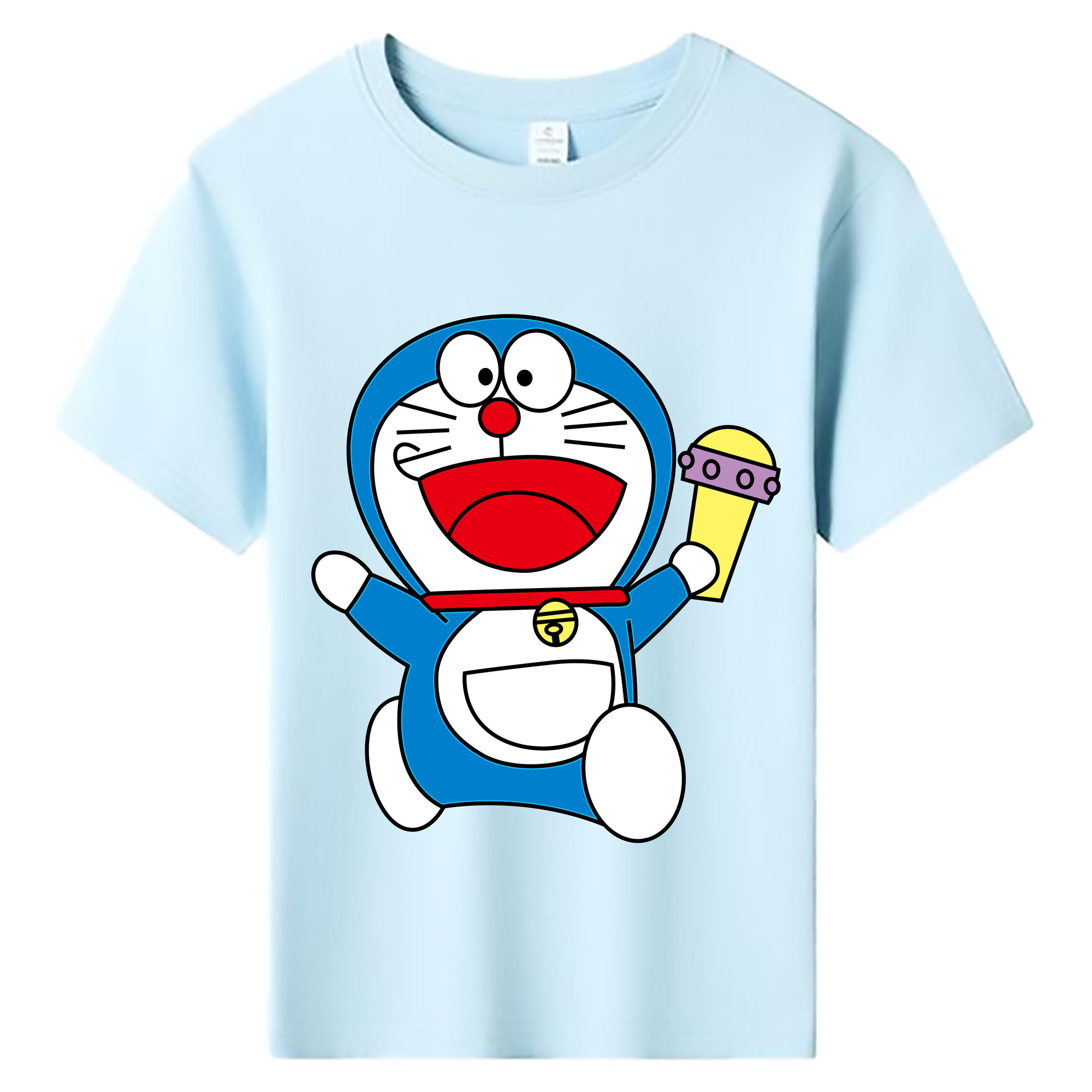 （画像用） ドラえもん Doraemon 綿100％キッズTシャツ（フロントプリント）